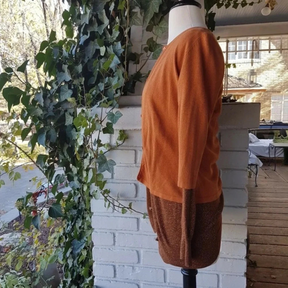 Unique Autumn Double Sweater, Size Small, EUC ๐ - Picture 3 of 5